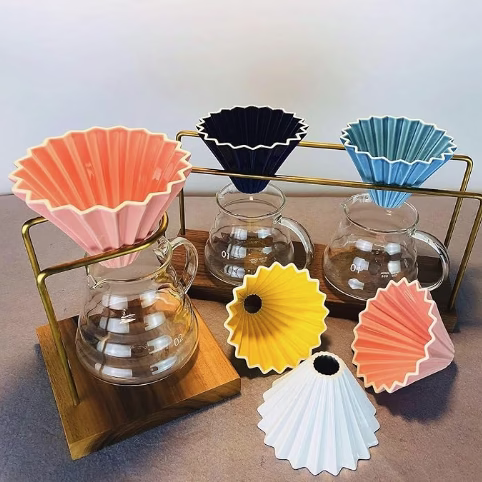 origami-dripper Método de Extração Origami: A Arte Japonesa que Revolucionou o Pour Over